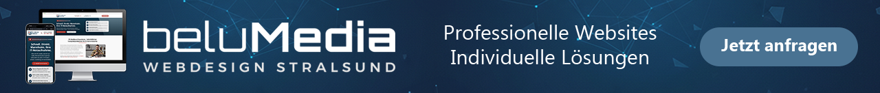 beluMedia Webdesign Stralsund - Professionelle Websites erstellen lassen
